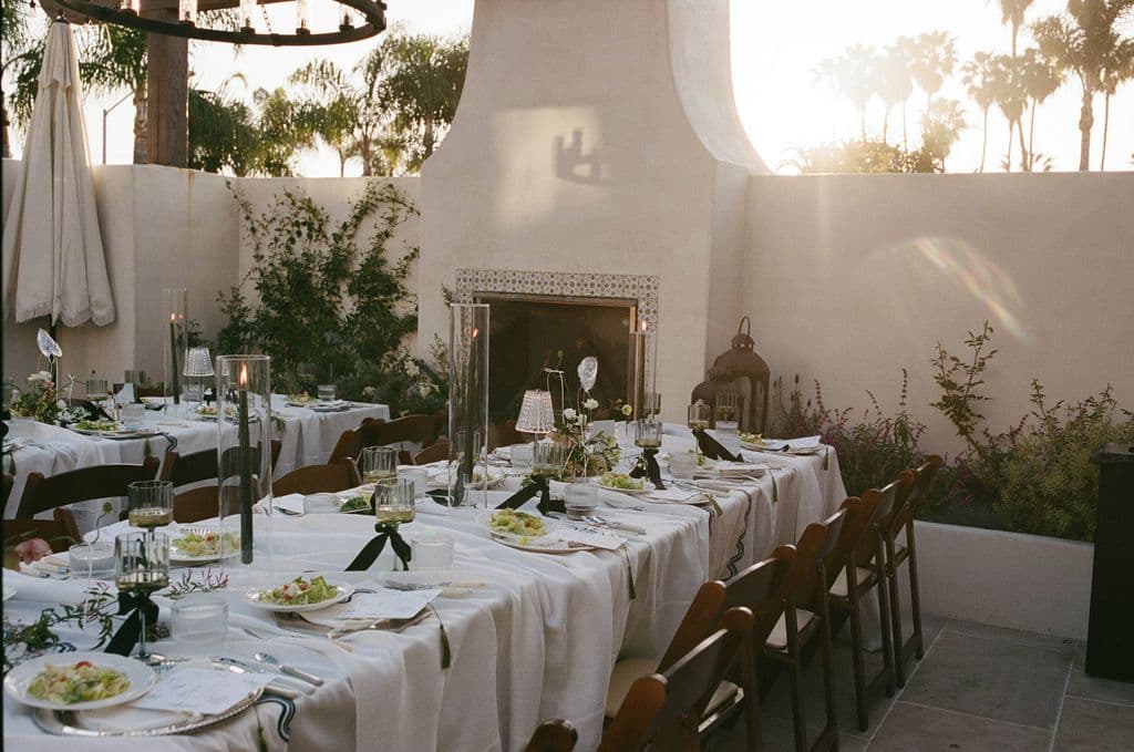Partnership event tablescape