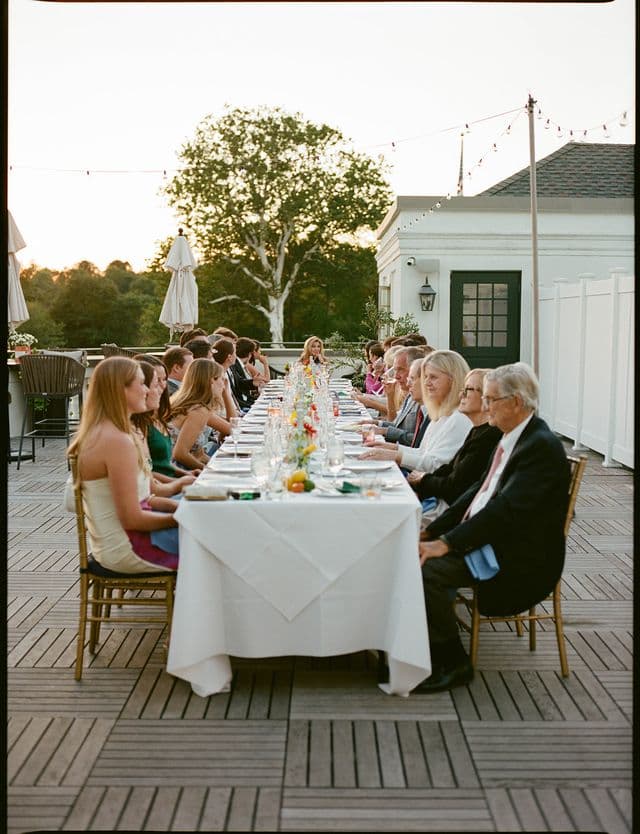 Friends toasting at a celebration