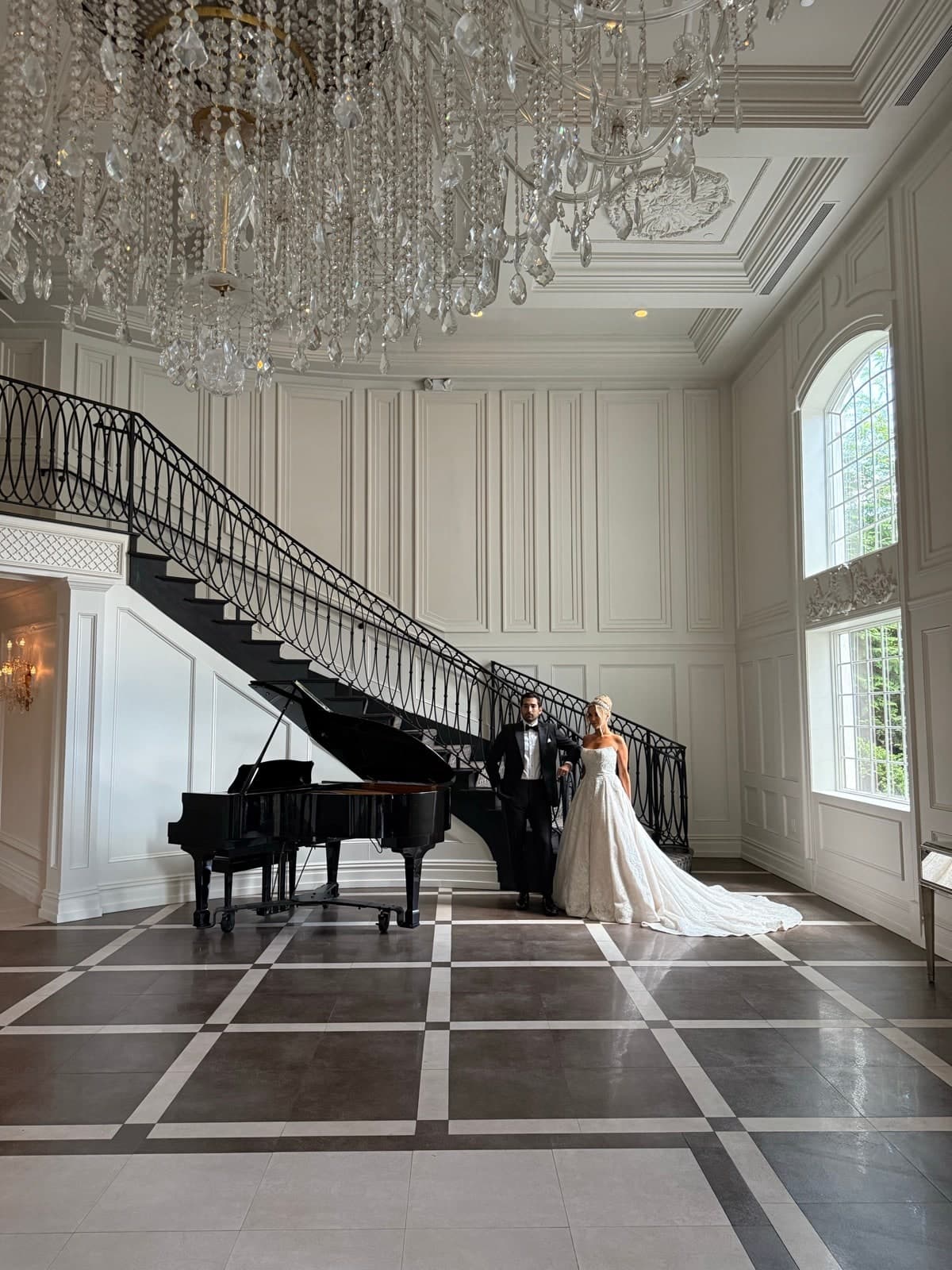 Courtney Lynn on her wedding day